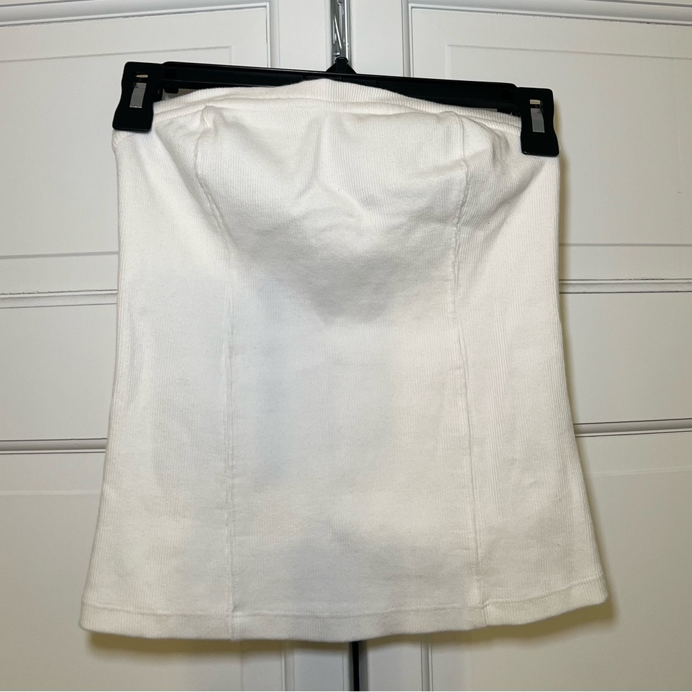 White Anthropologie Tube Top